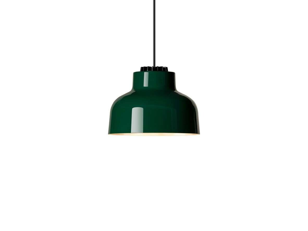 Santa & Cole - M64 Hanglamp Dim. Glossy English Green Santa & Cole