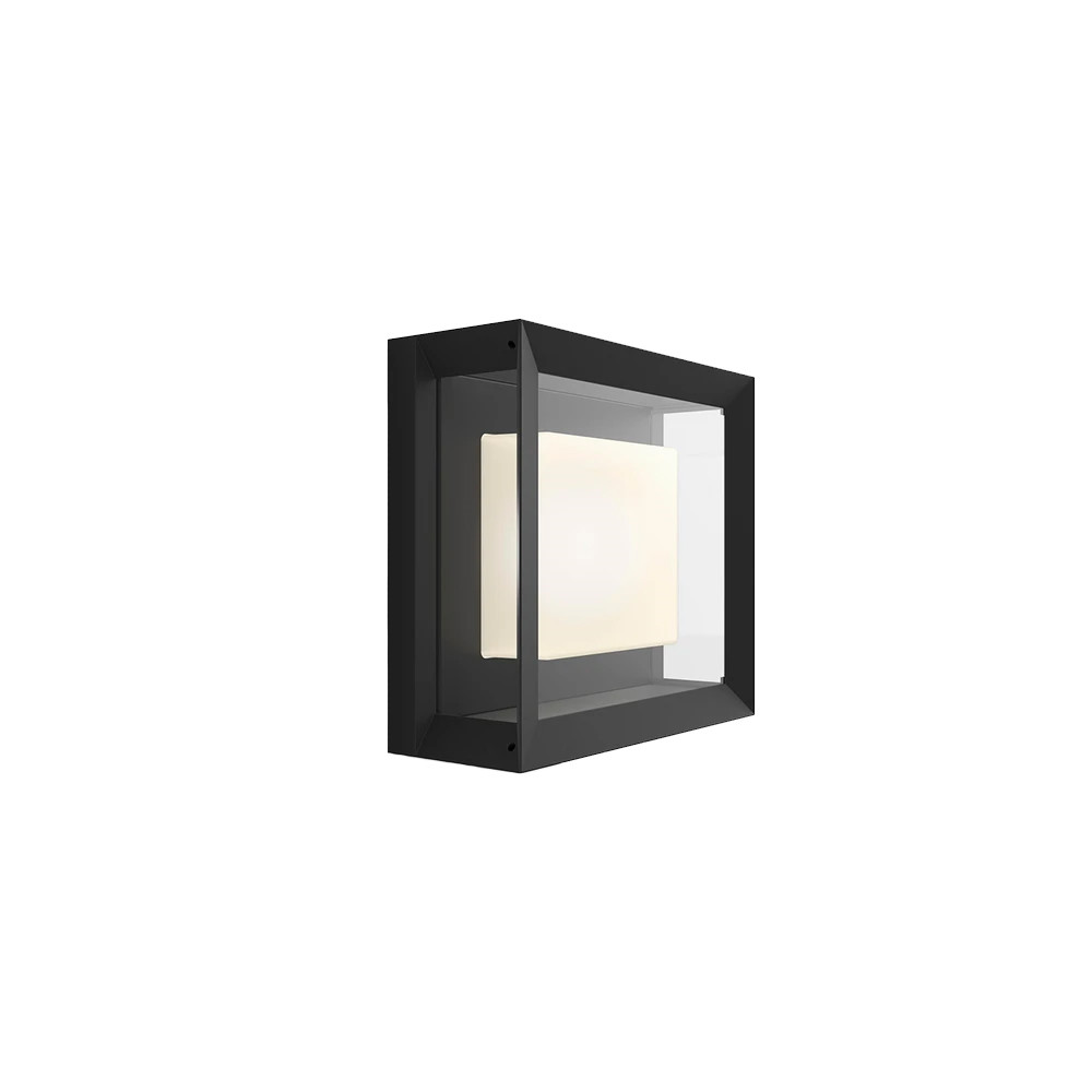 Philips Hue - Econic 3 Buiten Wandlamp Square White/Color Amb. Philips Hue