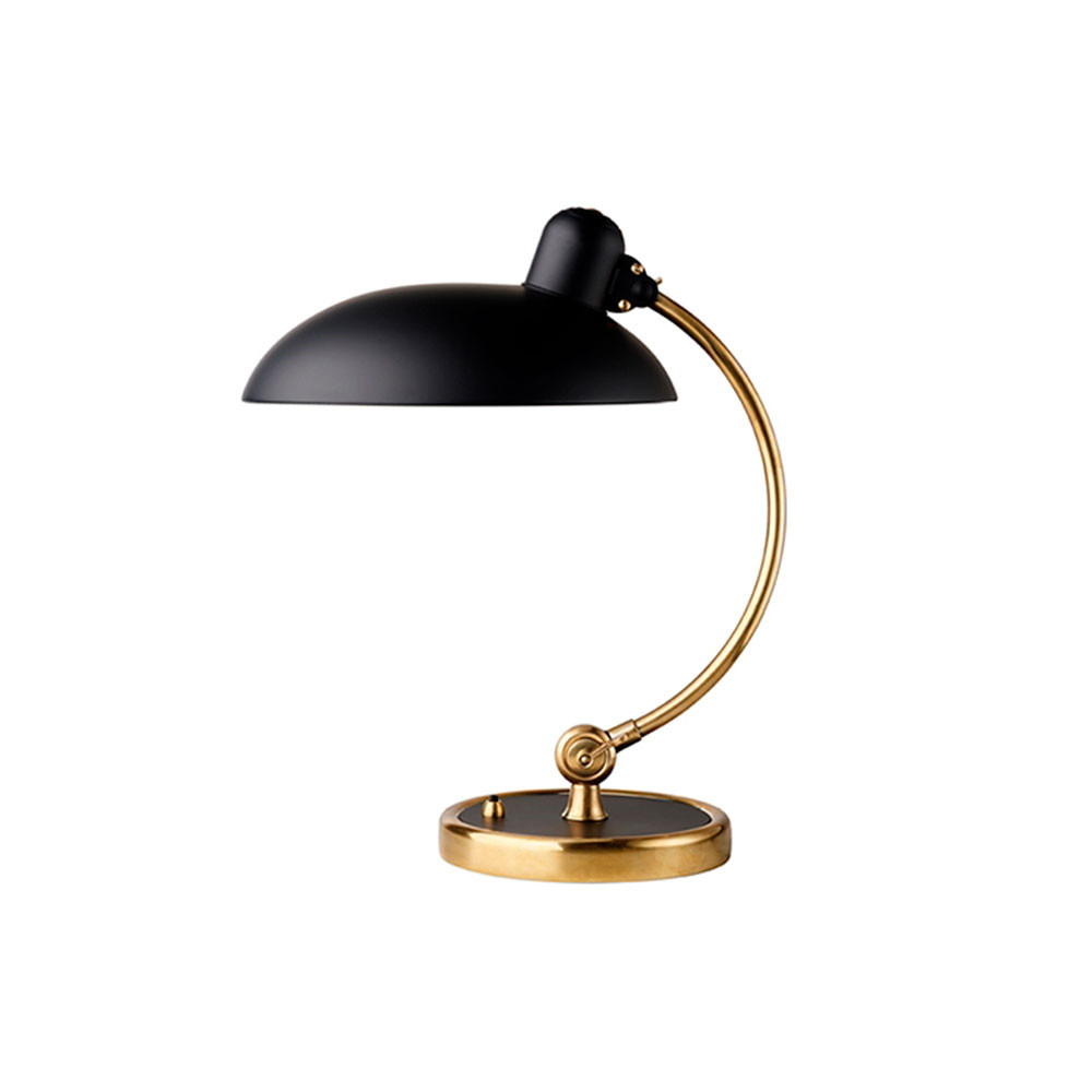 Fritz Hansen - Kaiser Idell Tafellamp Black/Brass 6631T Luxus