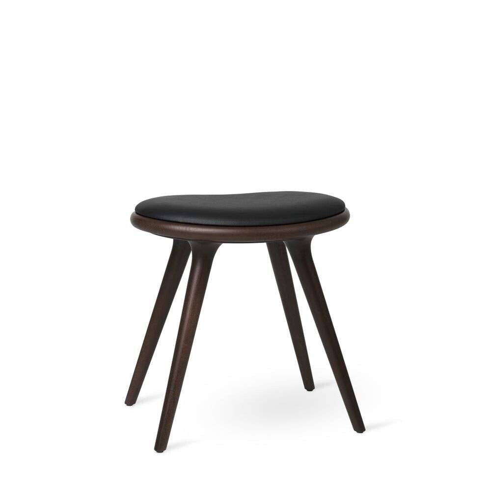Low Stool H47 Dark Stained Beech - Mater