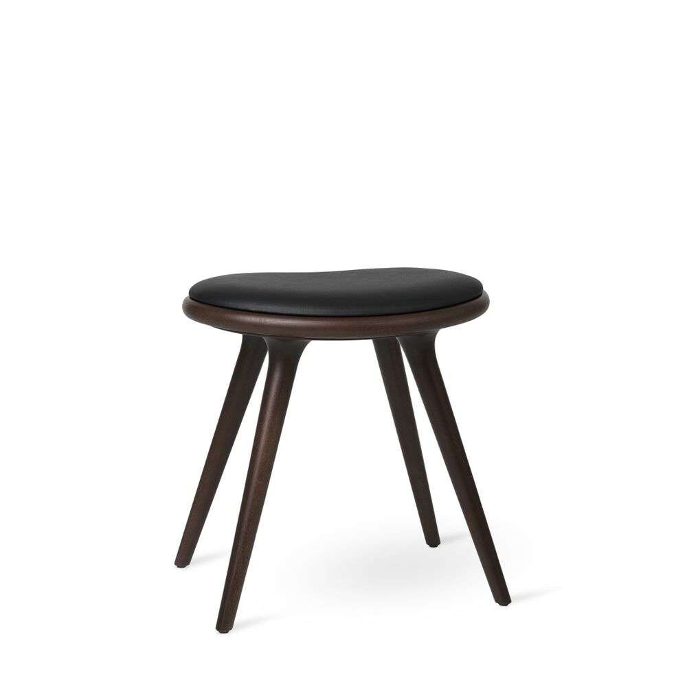 Mater - Low Stool H47 Dark Stained Beech