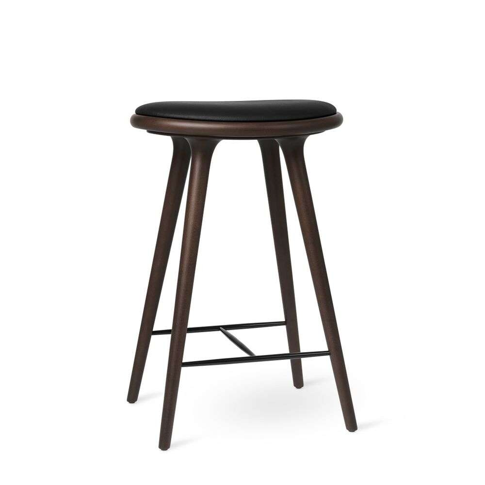 Mater - High Stool H69 Dark Stained Beech