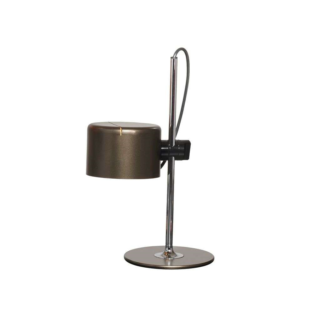 Coupe Mini Tafellamp Anodic Bronze - Oluce