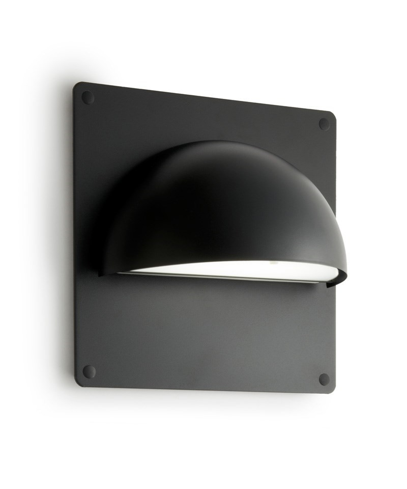 Light-Point - Lampenscherm Back Plate XL 30X30cm Zwart