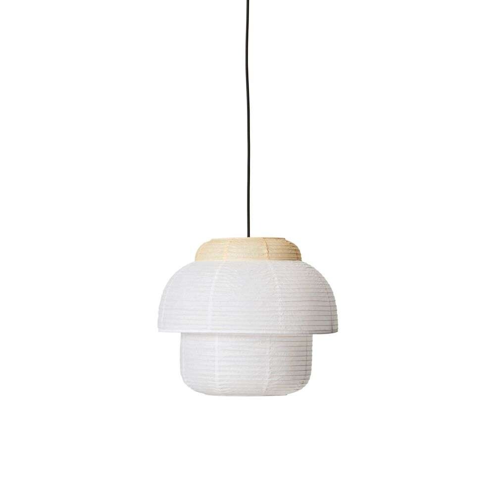 Made By Hand - Papier Double Hanglamp Ø40 Soft Yellow
