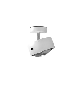 Puk Maxx Turn Up Down Led Ceiling Lamp White Top Light