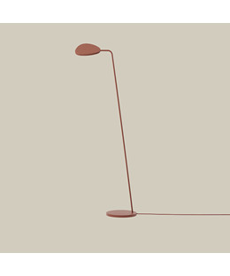 Leaf Floor Lamp Copper Brown Muuto