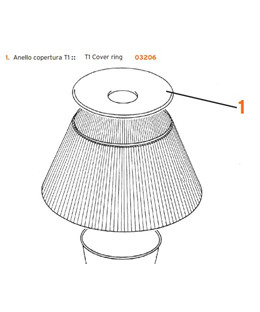 Top Ring Romeo Moon T1 Table Lamp Flos