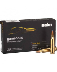 Sako Gamehead 3,56g Cal. 22-250 REM.  