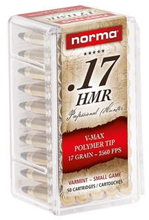 NORMA V-MAX Polymer Tip 17gr. 17 hmr.
