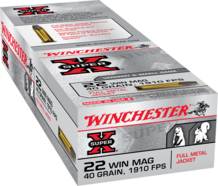 Winchester 22WM  2,5gr FMJ