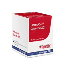 HemoCue® Glucose 201 kuvette CT/4x25