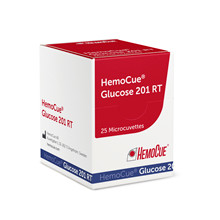 HemoCue® Glukose 201 RT Kuvette CT/4x25