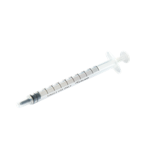 Terumo 3-komp. Luer, 1 ml