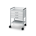 Variocar® Klinikbord h:70,5cm 3 skuffer
