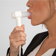 Handtag till spirometer-munstycke