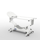Quest® US benk el+hyd m/hjul