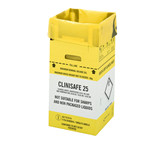Clinisafe avfallsesker kartong 25 L