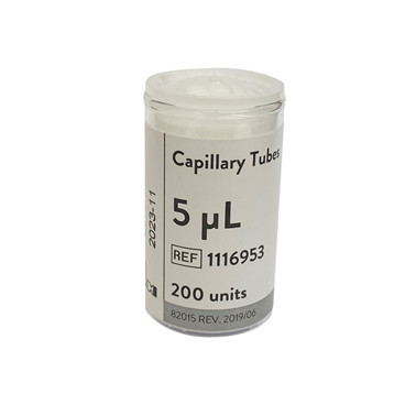 Capillary Tubes 5 µL