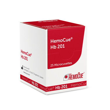 HemoCue® Microcuvettes HB201 CT/4x25