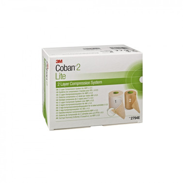 Coban Lite Kompresjonsbandage, 2-lags