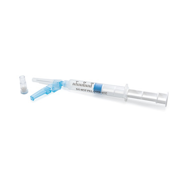 Pulsator blodgass sprøyte 3ml, Blå
