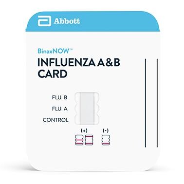 BinaxNOW® Influenza A&B-kort (22T)