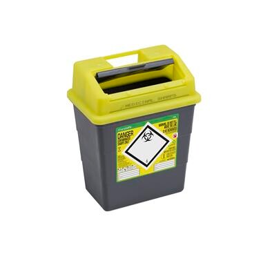Sharpsafe® 13 Litre UK Yellow Lid PA