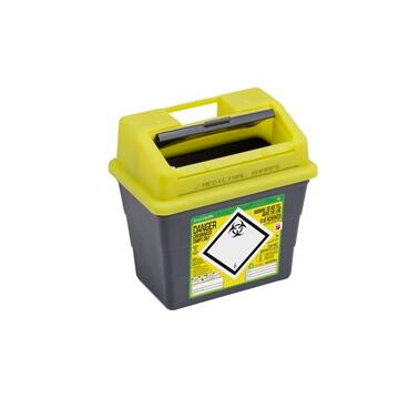 Sharpsafe® 9 Litre UK Yellow Lid PA