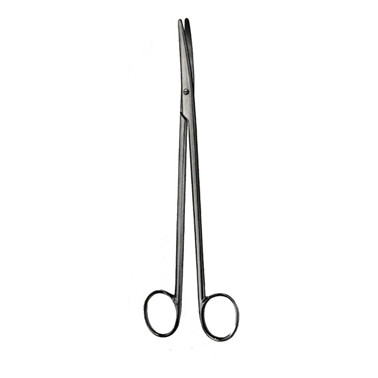 HEBU Saks kir 18 cm bøyd spiral