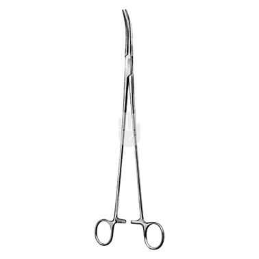 HEBU Dissek/Ligaturklemme Bøyd 29,5cm