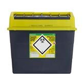 Sharpsafe® 30 Litre UK Yellow Lid