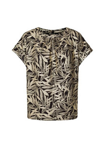 Lollys Laundry Deva Top i sort og guld