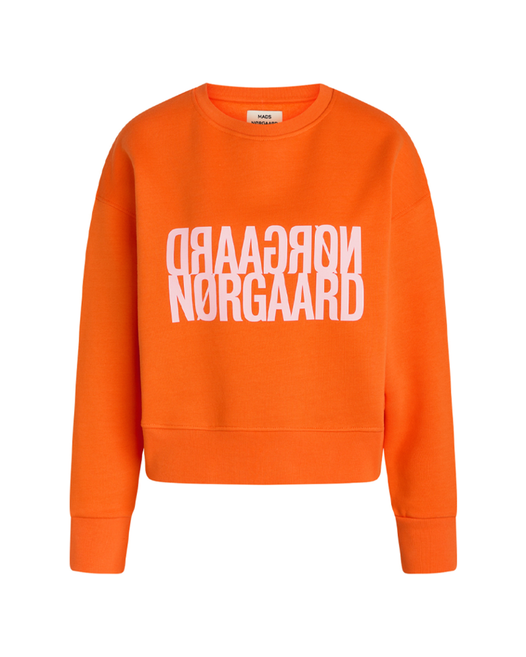 alkove bagagerum At give tilladelse Mads Nørgaard ♥ Tilvina sweatshirt i orange