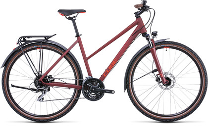 Cube Nature Allroad darkred'n'red T50/S|50 cm Trapez Dame small