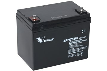 Vision Batteri 12V - 75 Ah