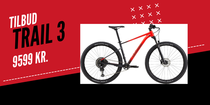 Cannondale Trail Sl 3 | 29" Mountainbike  | Rød