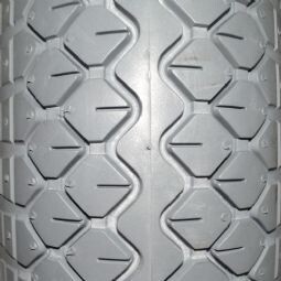  4.00" - 5" Dæk, blokmønstret Med Puncture Protection indlæg