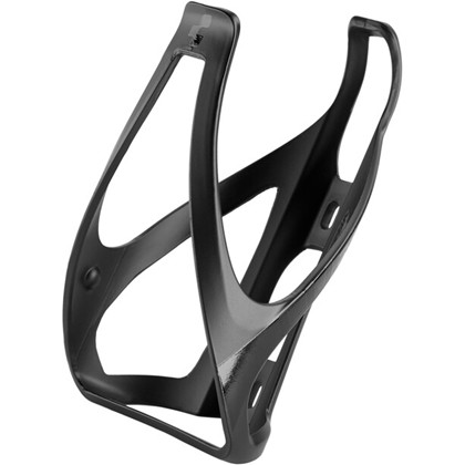 Cube HPP Bottle Cage black n' glossy Black| Flaskeholder sort og blank sort