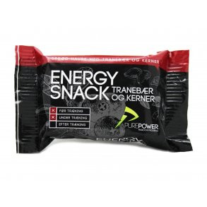 PurePower Energy Snack med tranebær og kerner 1 stk.