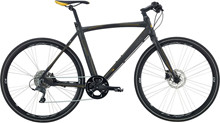 Centurion Zero Herre Citybike | Claris 8g Hydr. disc | Stelstr. 22" Matsort guld/gul