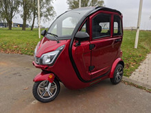 Kabinescooter Bach Delux 26 - Rød - inkl. Batteri RS90 