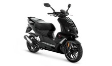 Peugeot Speedfight 4 Darkside 4T EFI - 30 km/t Sort
