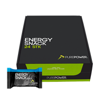 PurePower Engergy Snackbar KOKOS 60g - kasse med 24 stk