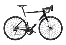 Cannondale SuperSix EVO Carbon Disc 105| 56cm Sort/Hvid