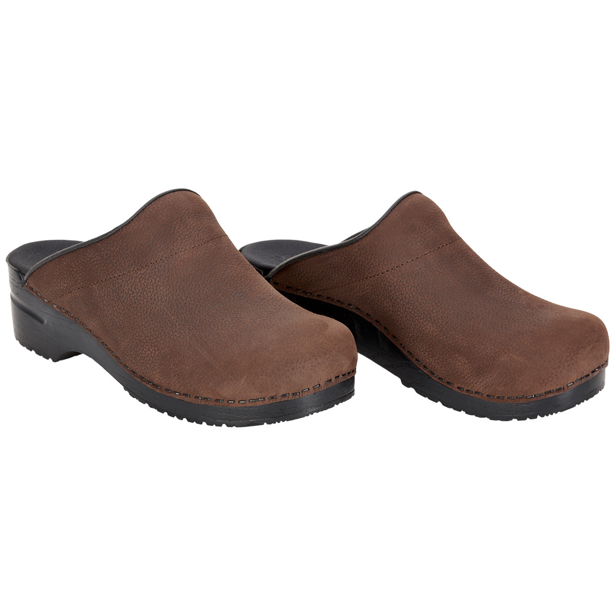 Sanita Original Karl Oil Clogs Braun, Größe: 48, Mann, Holzclogs