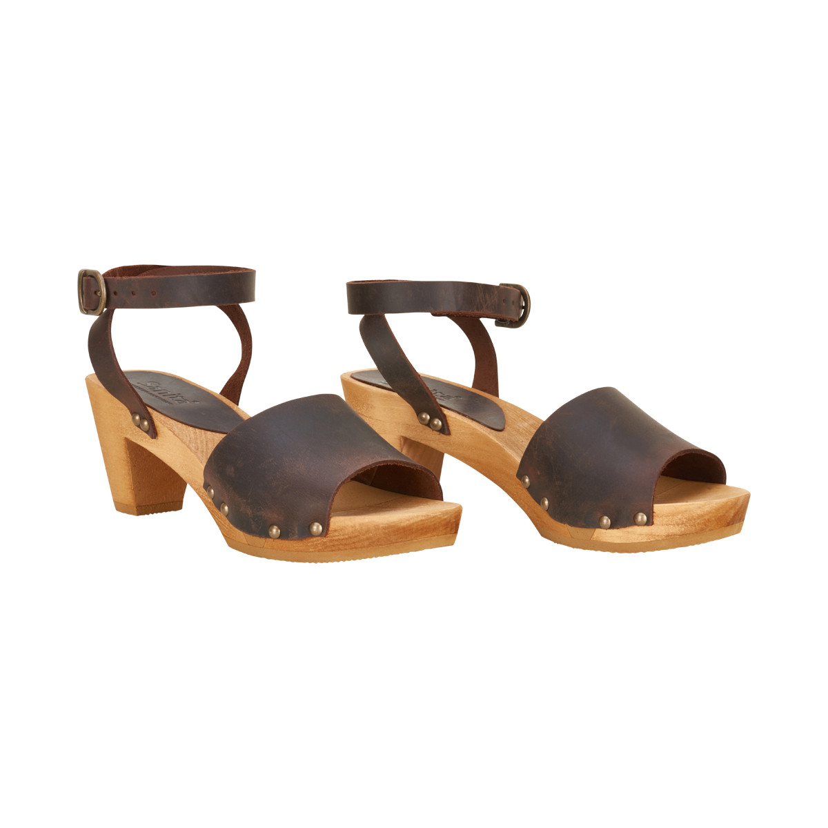 Billede af Sanita Yara Flex Sandal Brun, Størrelse: 36, Dame