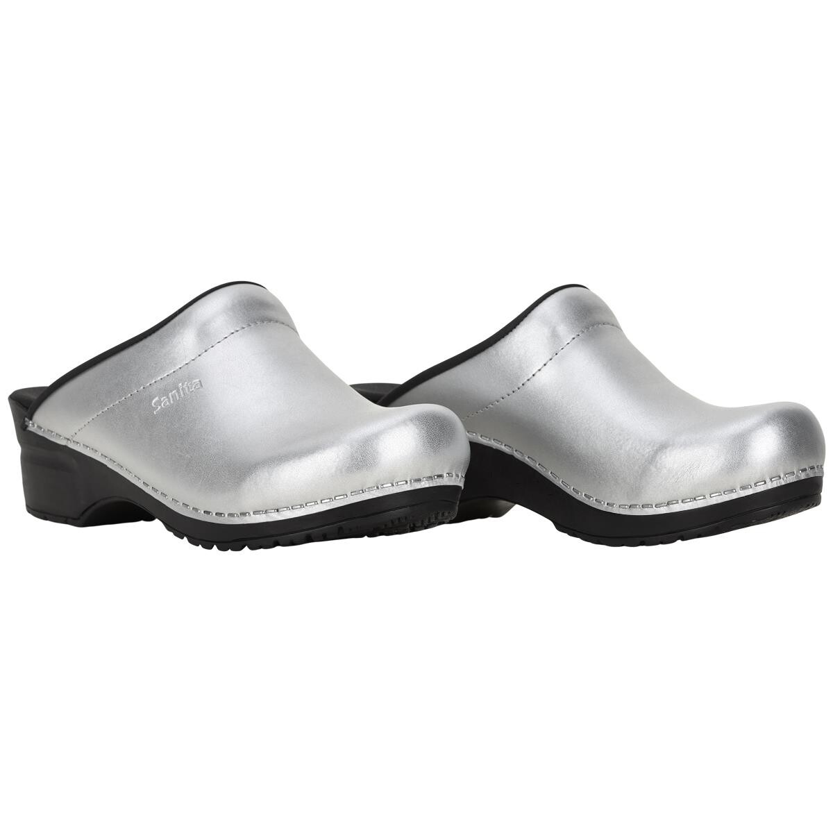 Sanita Original Sonja Clogs Silver