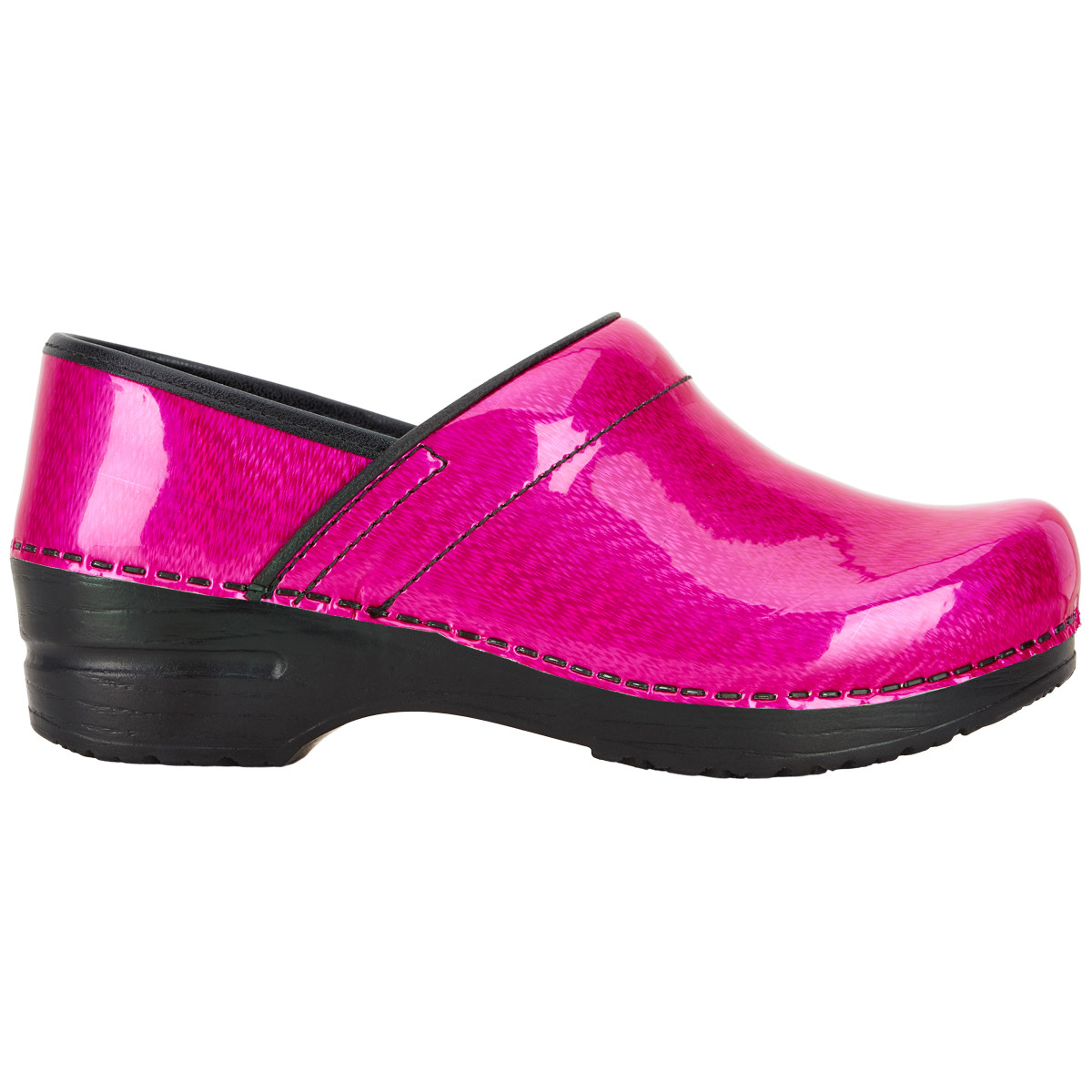 hot pink clogs
