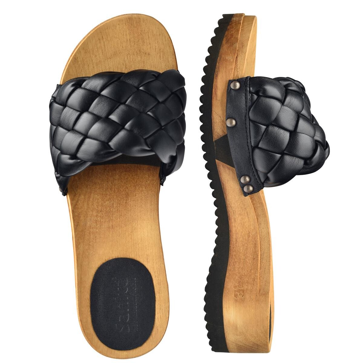 Sanita Vola Flex Sandal Sort Størrelse: 39 Dame